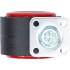 Roue Double Pivotante 50 mm - Rouge/Noire - Mobilité et Robustesse - BGS