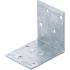 Connecteur d'Angle Inoxydable 40 x 40 x 40 mm - Pack Économie 25 pcs - Résistant et Durable, Acier - D-Work