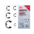 Assortiment de Circlips 1,5-22 mm - 300 Pièces - Acier Résistant - Fixation Sécurisée - BGS