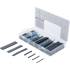 Assortiment de Gaines Thermo-Rétractables Noires 127 pcs - Polyoléfine, Protection et Isolation Électrique - D-Work