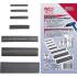 Assortiment de Gaines Thermo-Rétractables Noires 127 pièces - Polyoléfine, Protection et Isolation Électrique - BGS