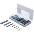 Assortiment de Gaines Thermo-Rétractables Noires 127 pcs - Polyoléfine, Protection et Isolation Électrique - D-Work