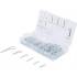 Assortiment de Goupilles à Ressort Ø 2,4-4,0 mm - 150 Pièces - Acier Résistant - Fixation Sécurisée - BGS