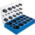 Assortiment de Joints Toriques 419 Pièces Ø3-50 mm - Caoutchouc Résistant - Étanchéité Fiable et Durable - BGS