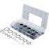 Assortiment de Circlips Extérieurs D. 3-32 mm - 300 pcs - Acier Résistant - Fixation Sécurisée - D-Work