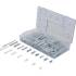 Assortiment de Ressorts de Traction et de Pression 200 pièces - Dimensions 11x3.4x22.6 cm - Acier Résistant - Usage Polyva - BGS