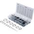 Assortiment de Circlips Extérieurs D. 3-32 mm - 300 pcs - Acier Résistant - Fixation Sécurisée - D-Work