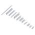 Assortiment de Ressorts de Traction et de Pression 200 pièces - Dimensions 11x3.4x22.6 cm - Acier Résistant - Usage Polyva - BGS