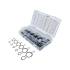 Assortiment de Circlips Extérieurs Ø 3-32 mm - 300 Pièces - Acier Résistant - Fixation Sécurisée - BGS