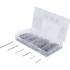 Assortiment de Goupilles Acier Inoxydable Ø1,6-4,0 mm - 555 Pièces - Résistance et Polyvalence - BGS