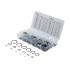 Assortiment de Circlips Intérieurs D.3-32 mm - 300 pcs - Acier Résistant - Fixation Sécurisée, Pro - D-Work