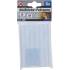 Bâtonnets de Colle Chaude 6 pcs D.11 mm x 100 mm - Transparent - Fixation Rapide et Pratique - D-Work