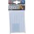 Bâtonnets de Colle Chaude 6 pièces Ø11 mm x 100 mm - Transparent - Fixation Rapide et Pratique - BGS