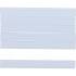 Bâtonnets de Colle Chaude 6 pcs D.11 mm x 100 mm - Transparent - Fixation Rapide et Pratique - D-Work