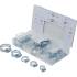 Assortiment de Colliers Ø16-40 mm - 26 Pièces - Polyvalents et Pratiques pour Fixation - BGS