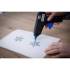 Pistolet de Colle Chaude - D. 11 mm - 15 W, Compact et Pratique - Plastique - D-Work