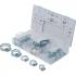 Assortiment de Colliers D.16-40 mm - 26 pcs - Polyvalents et Pratiques pour Fixation, Acier - D-Work