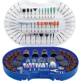 Jeu de Disques Abrasifs, Polissage et Forets 315 pcs - Outils Rotatifs Grande Vitesse - Polyvalence et Performance - BGS