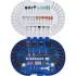 Jeu de Disques Abrasifs, Polissage et Forets 315 pcs - Outils Rotatifs Grande Vitesse - Polyvalence et Performance - D-Work