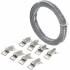 Assortiment de 26 Colliers de Serrage Inoxydables Ø16-38 mm - Résistants et Durables - BGS