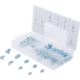 Assortiment de Graisseurs 70 pièces - Métriques et Pouce - Polyvalence et Praticité - BGS