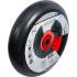 Roue de Brouette 400 mm - PU Rouge/Noir - Résistante et Durable - Roulement - D-Work