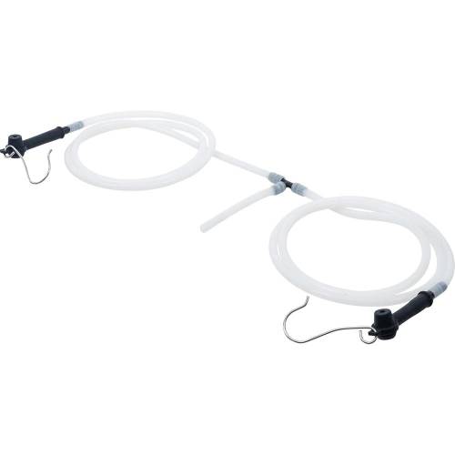 Adaptateur Tuyau Double pour Purgeur de Freins - 14,7 x 3,8 x 15,9 cm - Compatible Purge Freins - D-Work