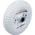 Roue pour Diable 220 mm - PU Gris - Résistante et Maniable - BGS