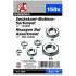 Assortiment d'Écrous M3 à M10 - 150 pcs - Acier, Résistants et Polyvalents - D-Work