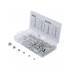 Assortiment d'Écrous M3 à M10 - 150 pcs - Acier, Résistants et Polyvalents - D-Work