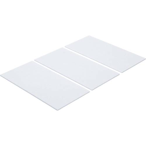 Patins en Feutre Blanc 3 pcs 100 x 200 mm - Protection et Anti-Rayures - D-Work