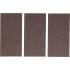 Patins en Feutre Brun 3 Pièces 100x200 mm - Protection Sol et Mobilier - BGS