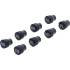 Jeu de Capuchons de Valve Plastique 8 pcs - Marquage Pneus - Identification Facile et Protection - D-Work