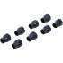 Jeu de Capuchons de Valve Plastique 8 pcs - Marquage Pneus - Identification Facile et Protection - D-Work