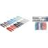 Jeu de Coins en Matière Plastique 24 pcs - 119 x 39 x 156 mm - Léger et Pratique pour Calage et Serrage - D-Work