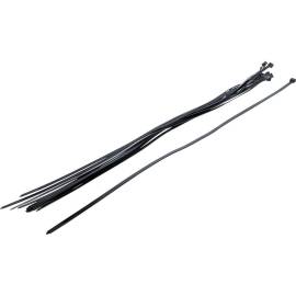 Assortiment de Colliers Plastique Noir 8,0 x 700 mm - Lot de 10 pcs - Fixation Pratique et Résistante - D-Work