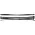 Assortiment de Colliers Plastique Noir 8,0 x 700 mm - Lot de 10 pcs - Fixation Pratique et Résistante - D-Work