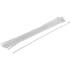 Assortiment de Colliers Plastique Blanc 8,0 x 600 mm - 20 Pièces - Fixation Pratique et Résistante - BGS