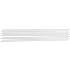 Assortiment de Colliers Plastique Blanc 8,0 x 800 mm - 10 Pièces - Fixation Pratique et Résistante - BGS