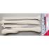 Assortiment de Colliers Plastique Blanc 100-300 mm - 250 pcs - Fixation Pratique et Polyvalente - D-Work