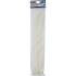 Assortiment de Colliers Plastique Blanc 8,0 x 800 mm - 10 Pièces - Fixation Pratique et Résistante - BGS