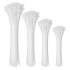 Assortiment de Colliers Plastique Blanc 8 x 1000 mm - 10 Pièces - Fixation Pratique et Résistante - BGS