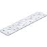 Plaque de Fixation Plate 180x40x2 mm - Acier Résistant - Fixation Solide et Durable - BGS