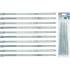 Assortiment de Serre-Câbles Inox 7 x 200 mm - Acier Inoxydable - Résistance et Durabilité - BGS