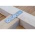 Plaque de Fixation Plate 180 x 40 x 2 mm - Acier Résistant - Fixation Solide et Durable - D-Work