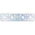 Plaque de Fixation Plate 180x40x2 mm - Acier Résistant - Fixation Solide et Durable - BGS