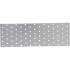 Tôle d Acier Perforée 300x100x2 mm - Acier, Perforée - Résistante et Polyvalente - BGS