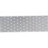 Tôle d Acier Perforée 300x100x2 mm - Acier, Perforée - Résistante et Polyvalente - BGS