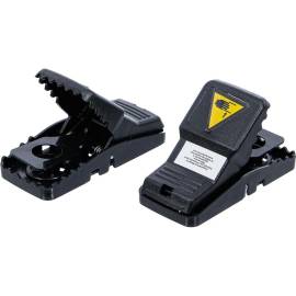Piège à Souris 2 pcs - Plastique - Efficace et Réutilisable, Pro - D-Work