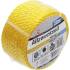 Corde Plastique Universelle 6 mm x 20 m - Jaune - Résistante et Polyvalente - BGS